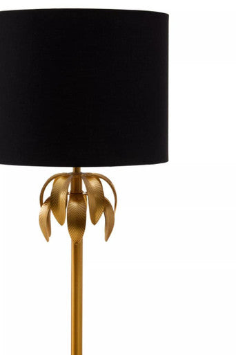 Herta Gold Metal Finish Table Lamp