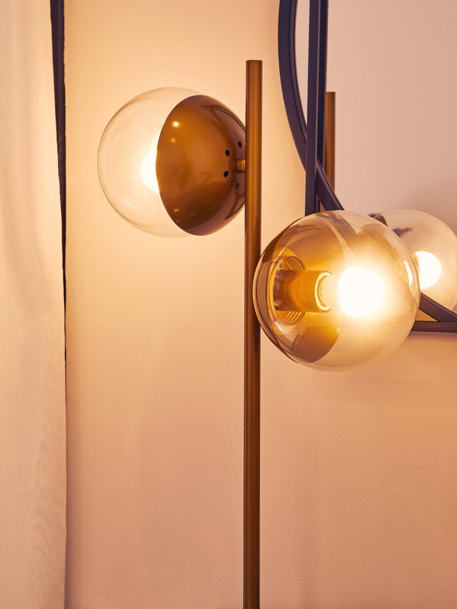 Revive Large Table Lamp with Black Marble Base