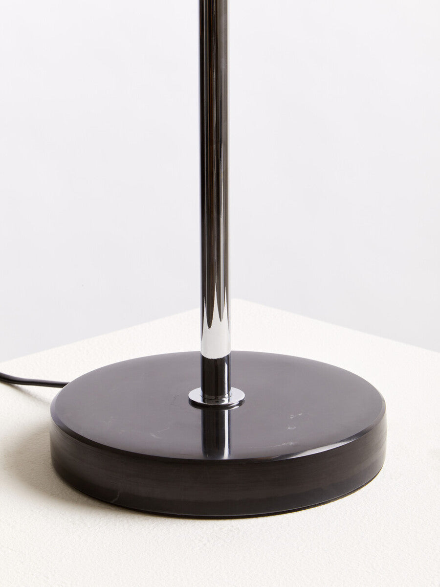 Revive Large Silver Finish Metal Table Lamp