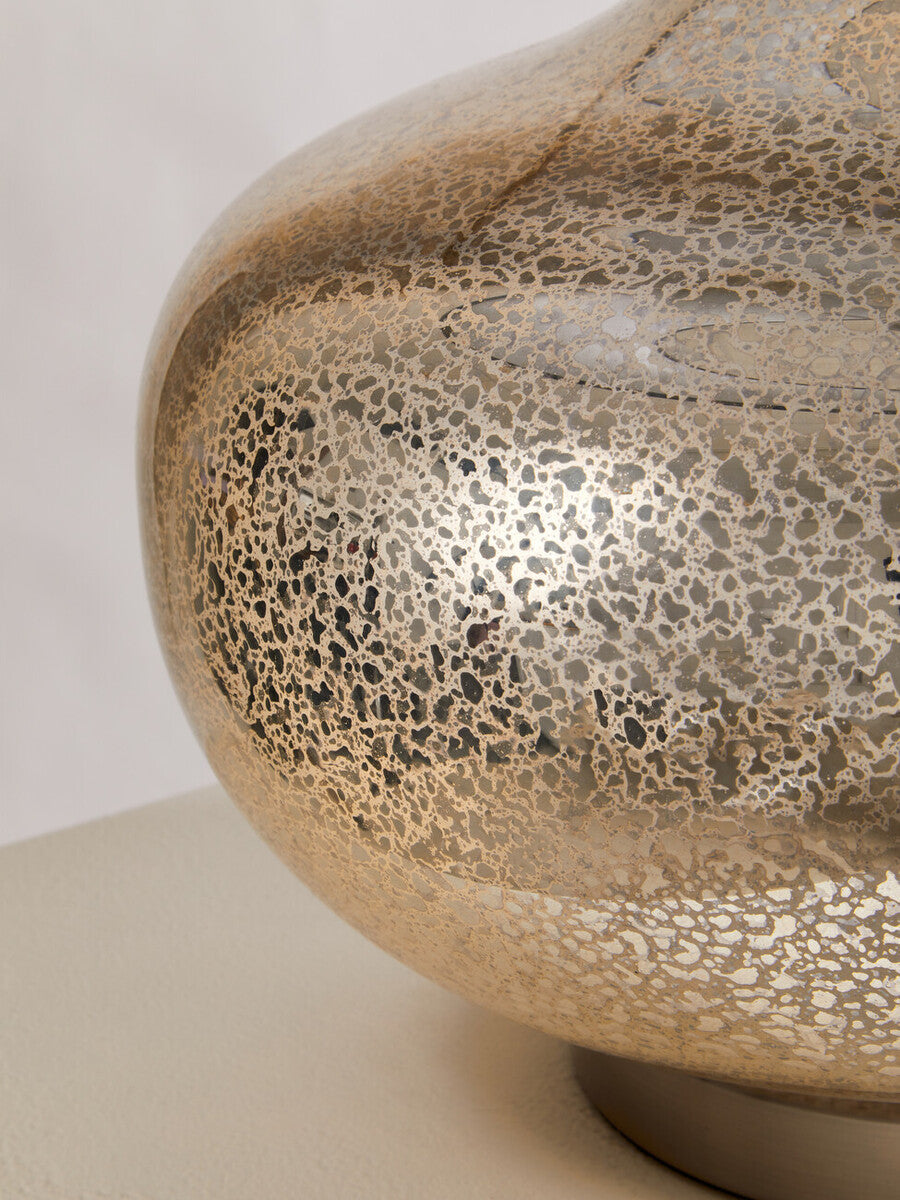 Luz Table Lamp With Black Linen Shade