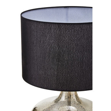 Luz Table Lamp With Black Linen Shade