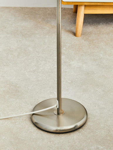 Forma Cream Waffle Effect Shade Floor Lamp