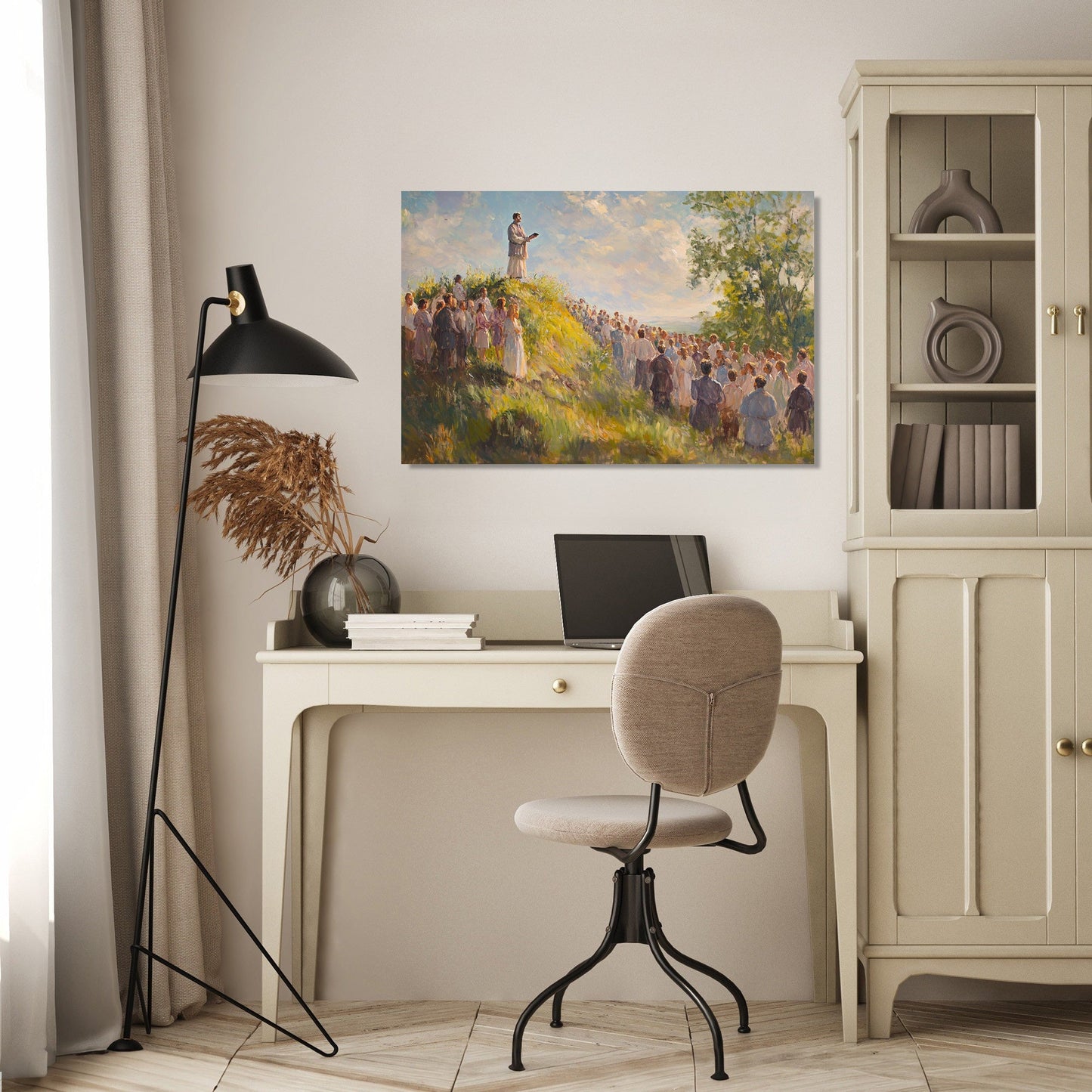 Saint David’s Uplifted Canvas
