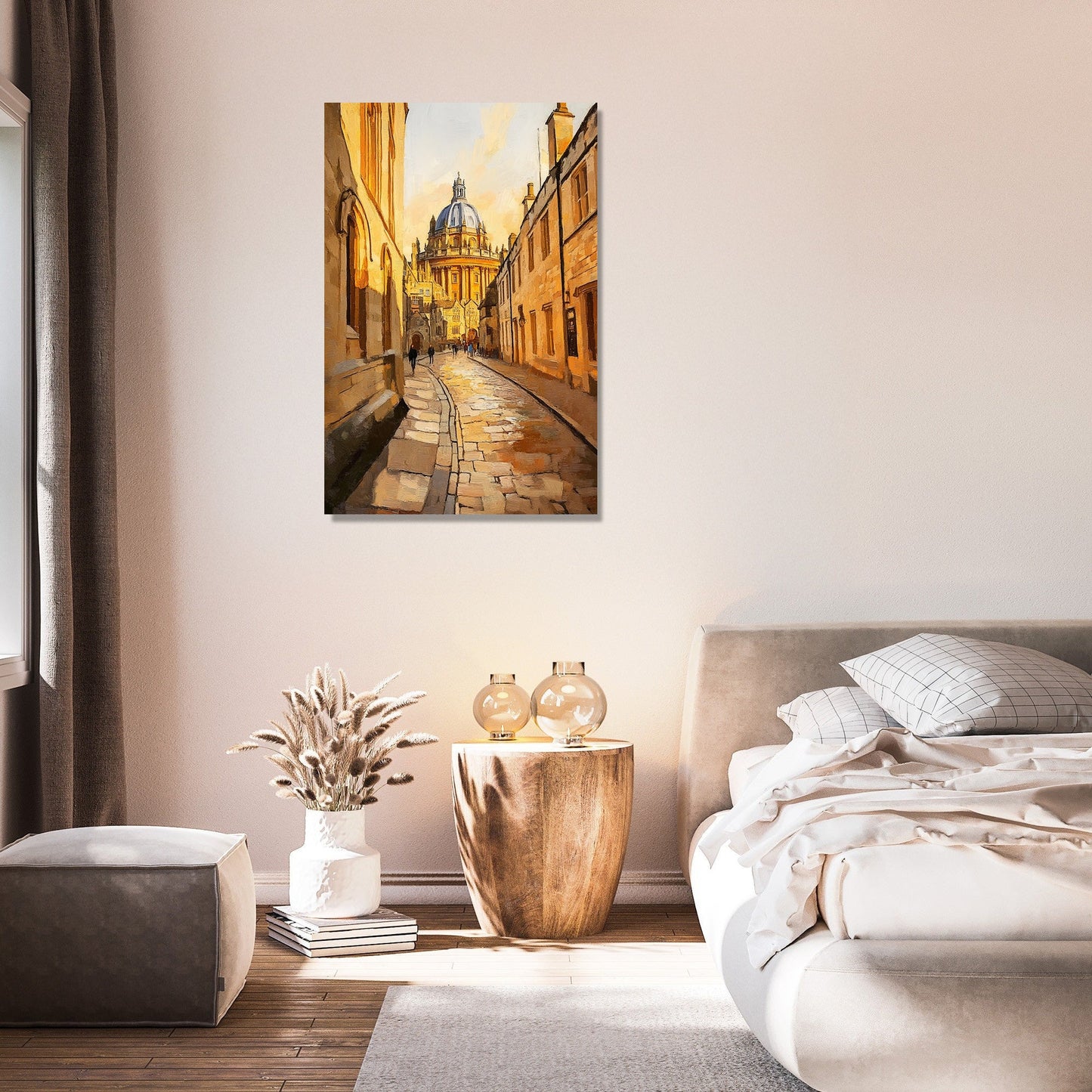 Bodleian Sunset Canvas