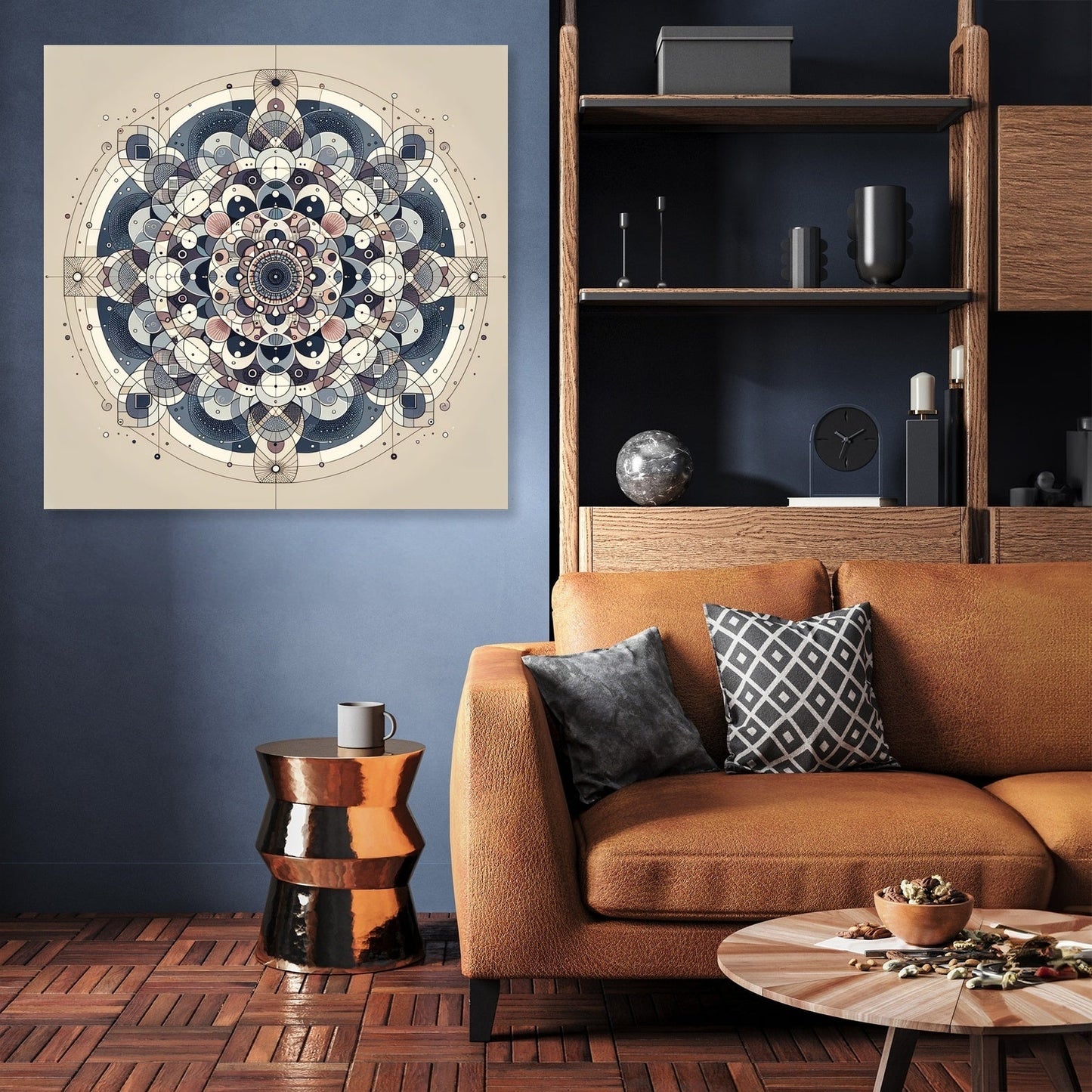 Tranquil Symmetry Canvas