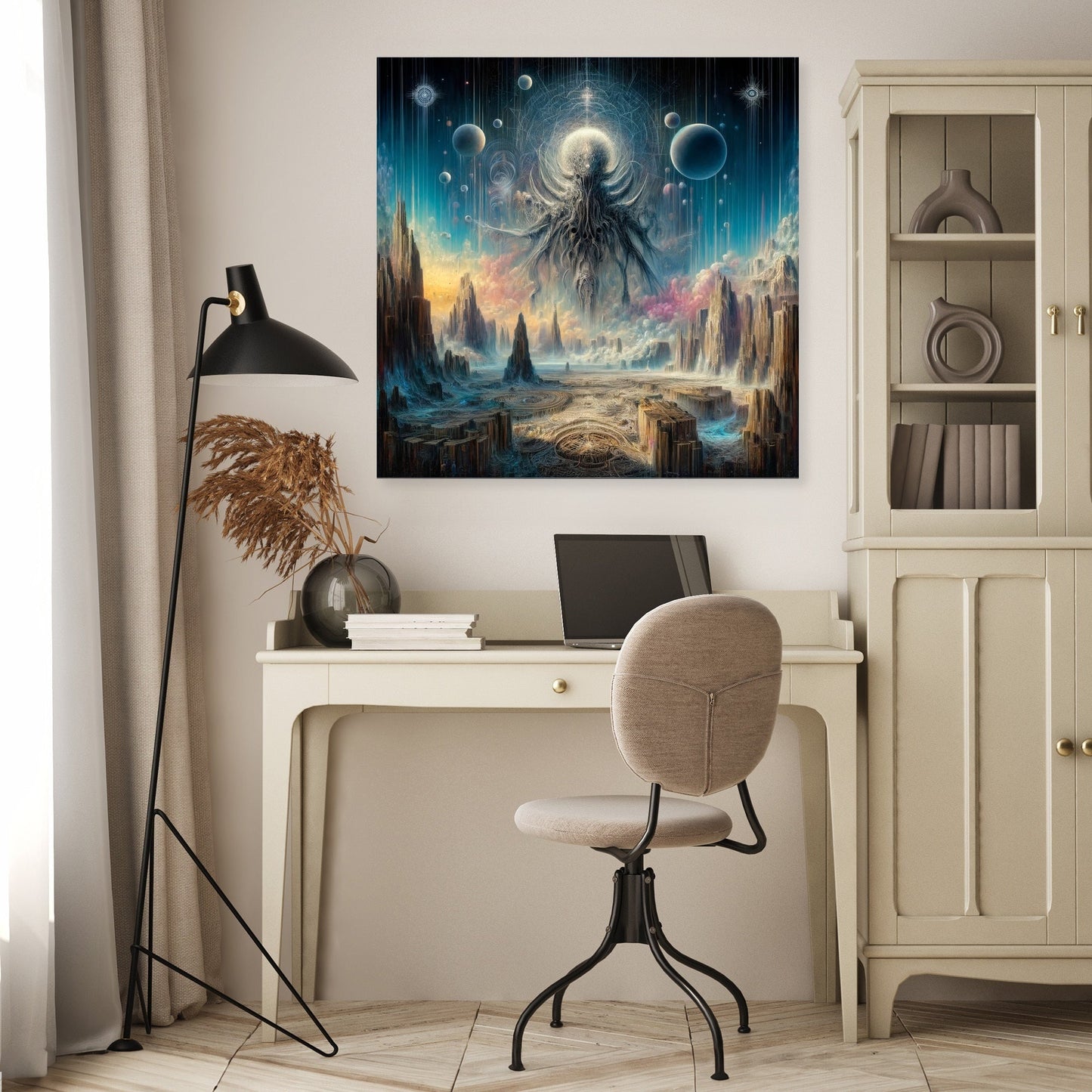 Nyarlathotep's Descent Canvas