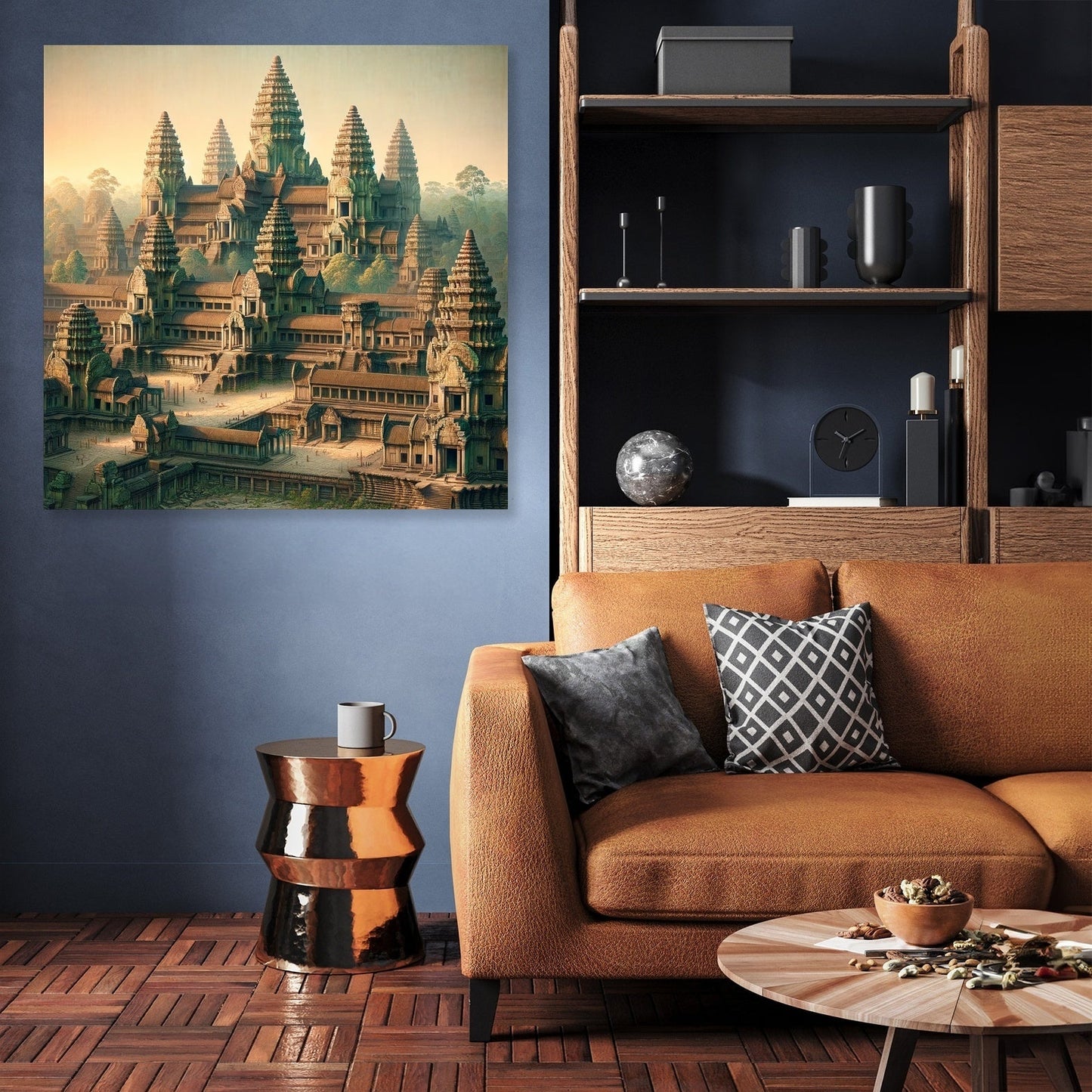 Angkor Wat Tranquility Canvas