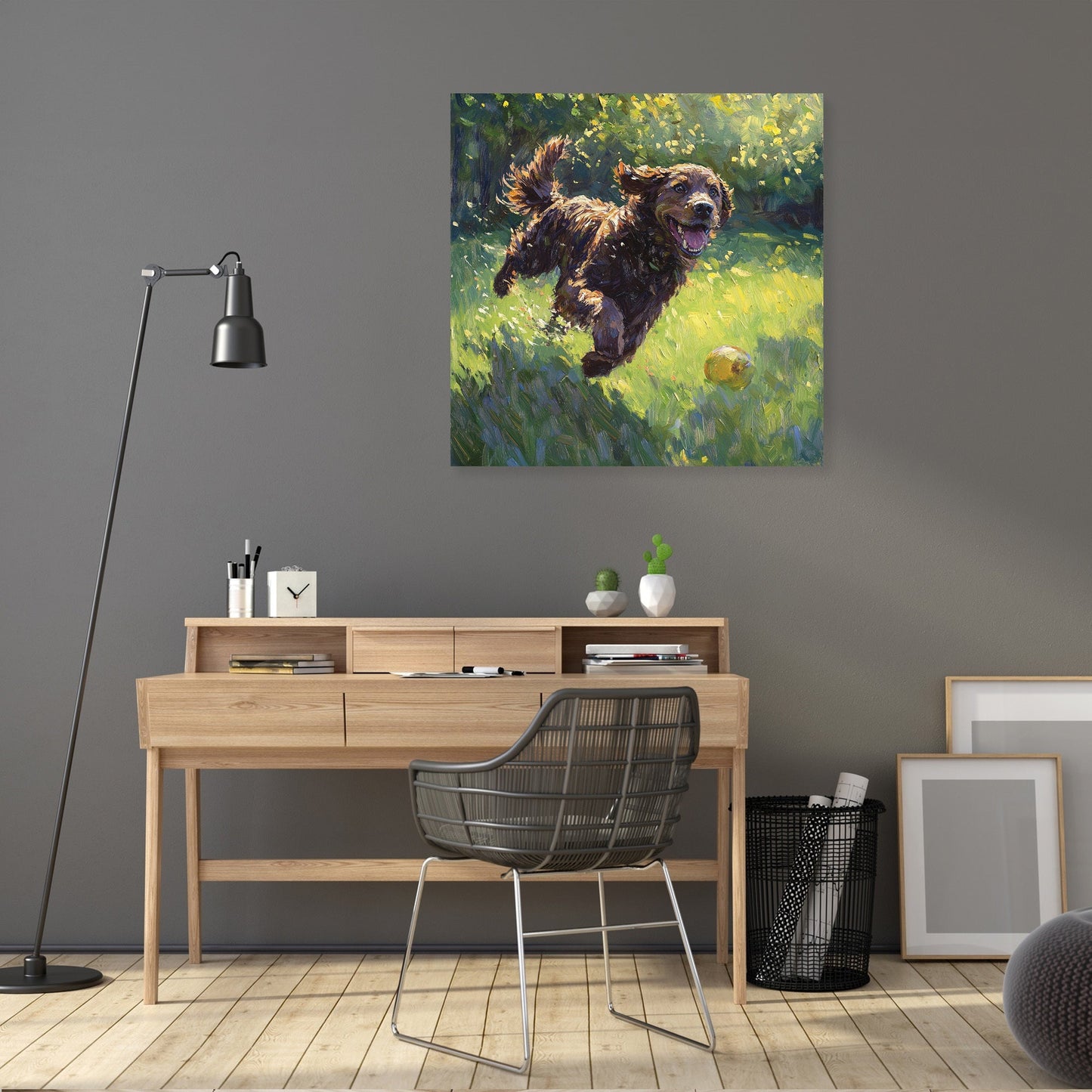 Fetching Joy Canvas
