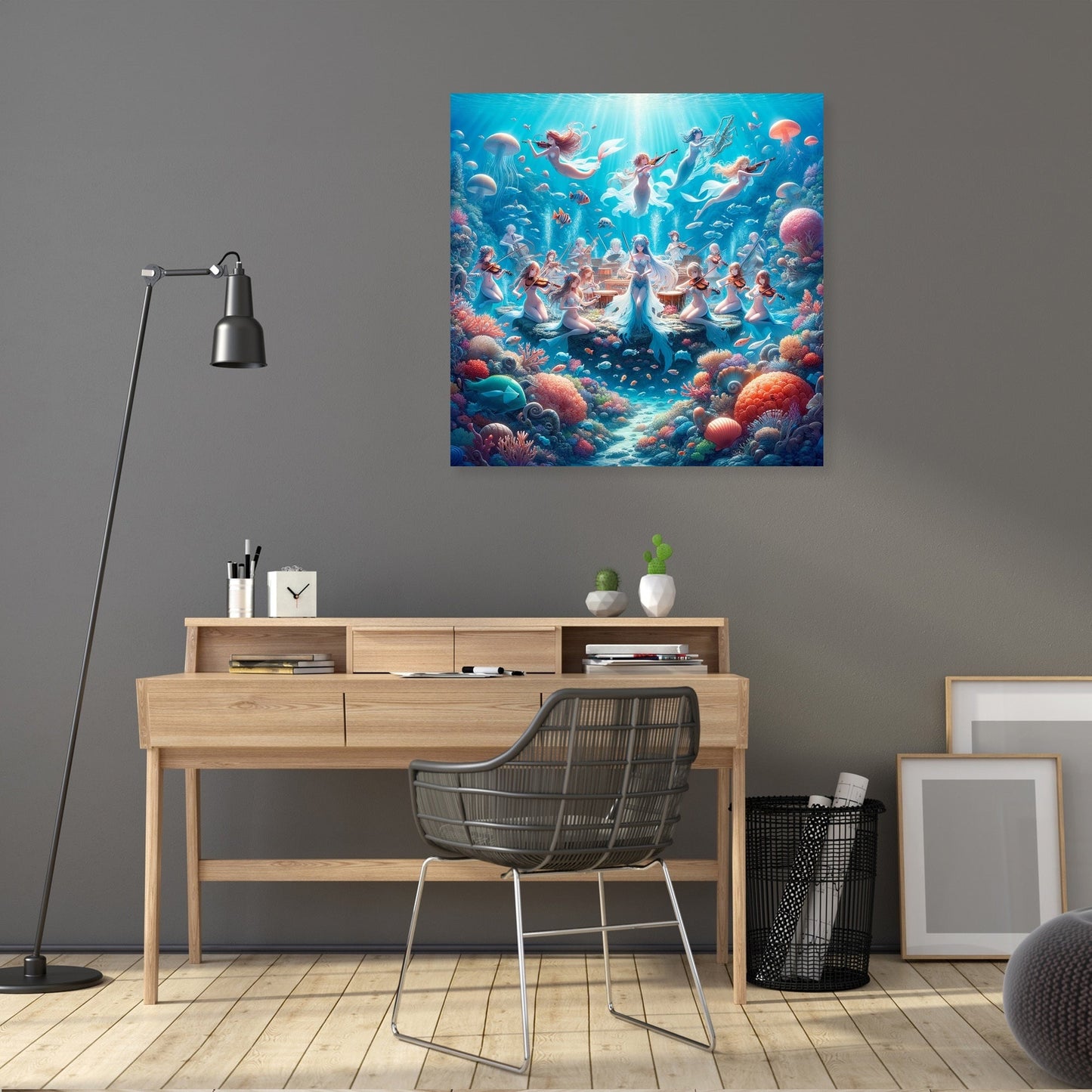 Coral Symphony Canvas
