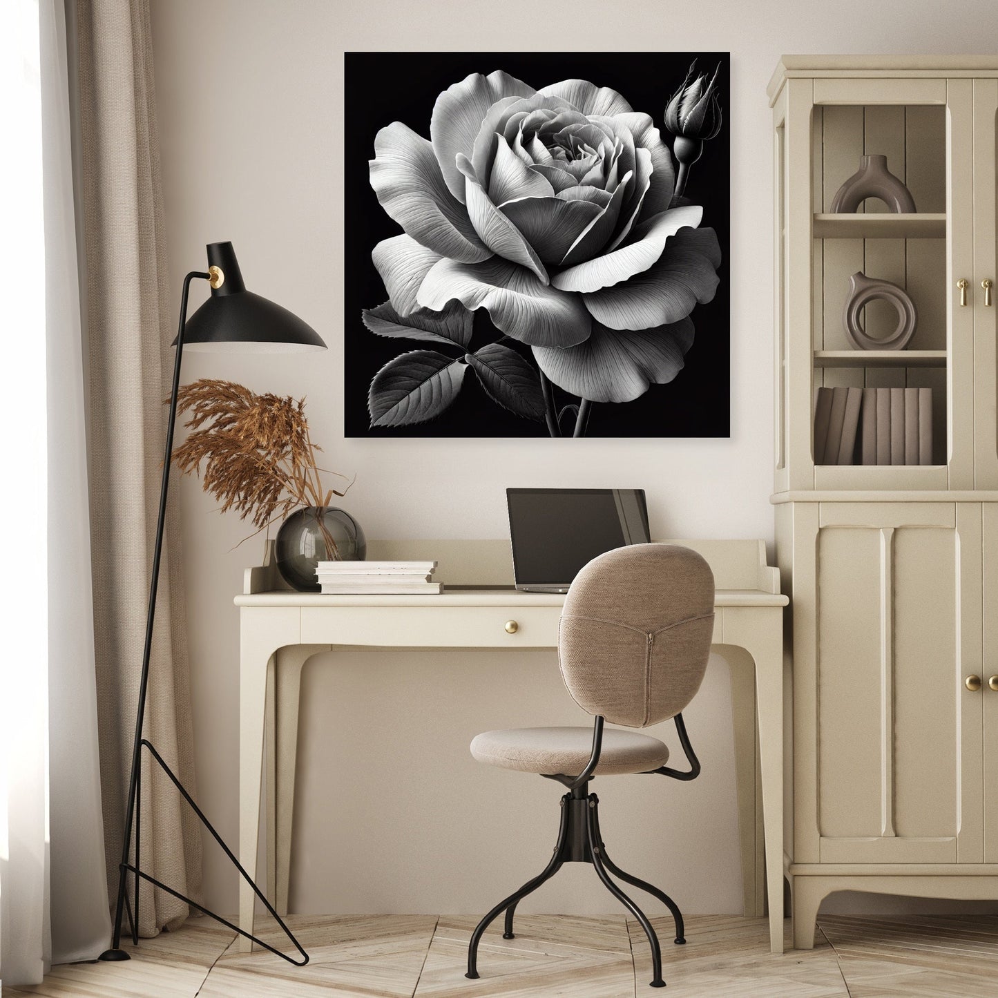 Velvet Bloom Canvas