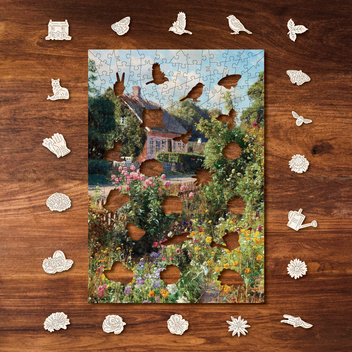 Blooming Cottage Garden