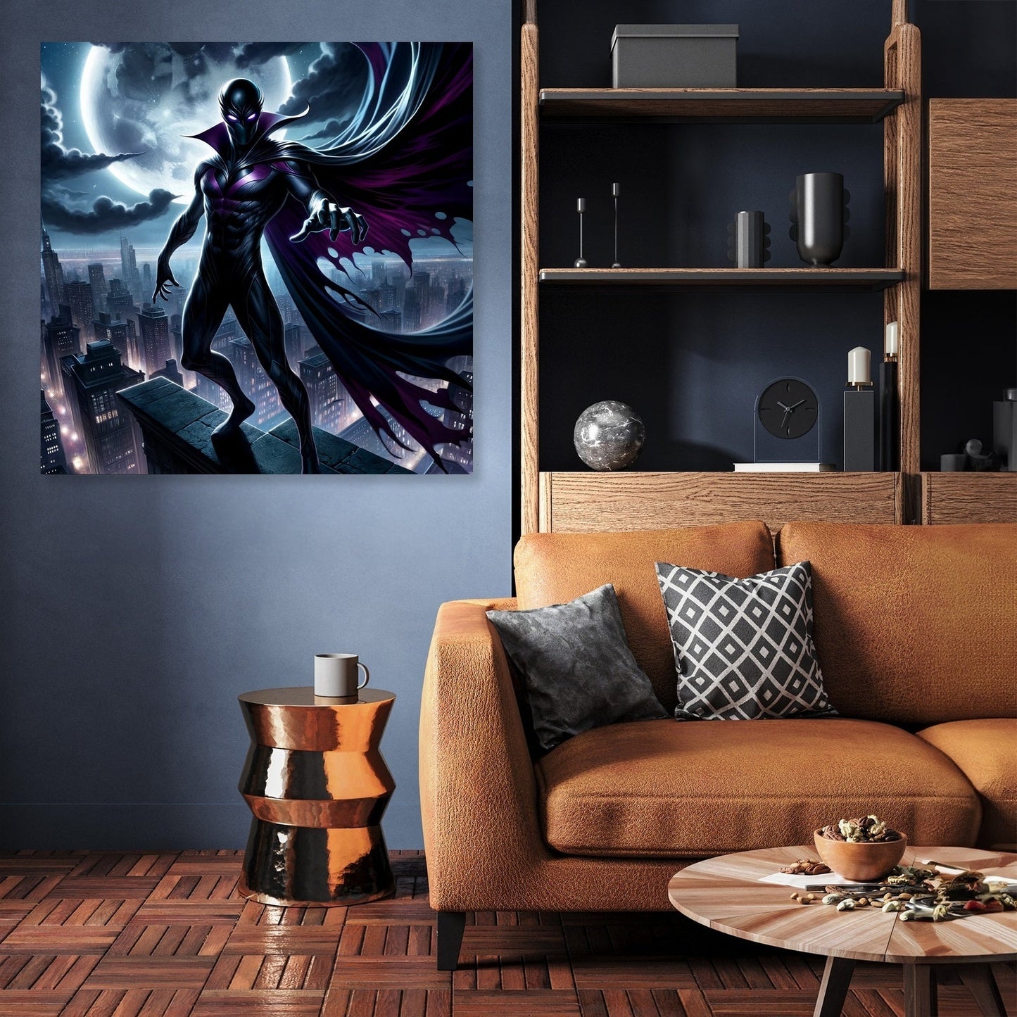 Shadow Vortex Canvas