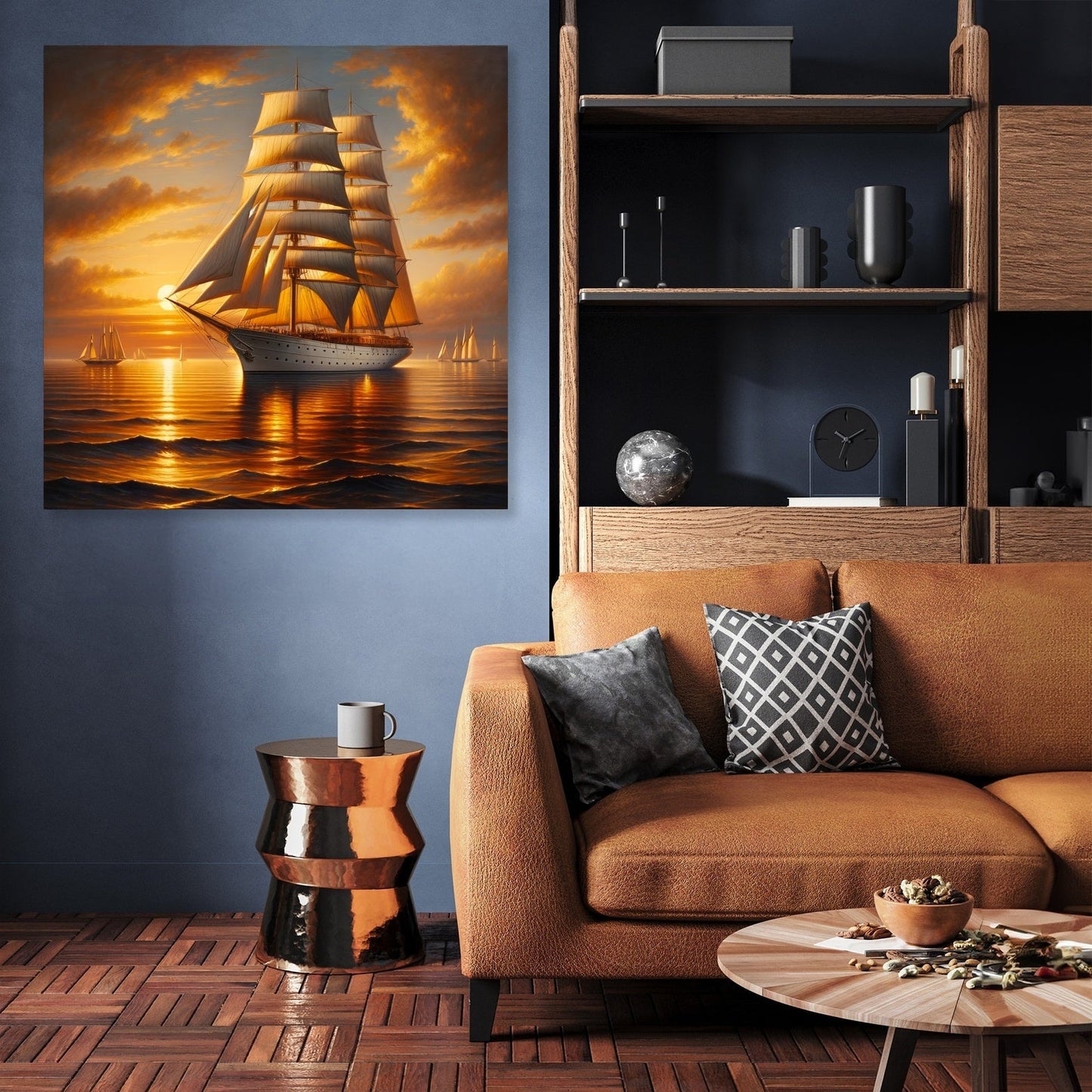 Sunset Voyage Canvas