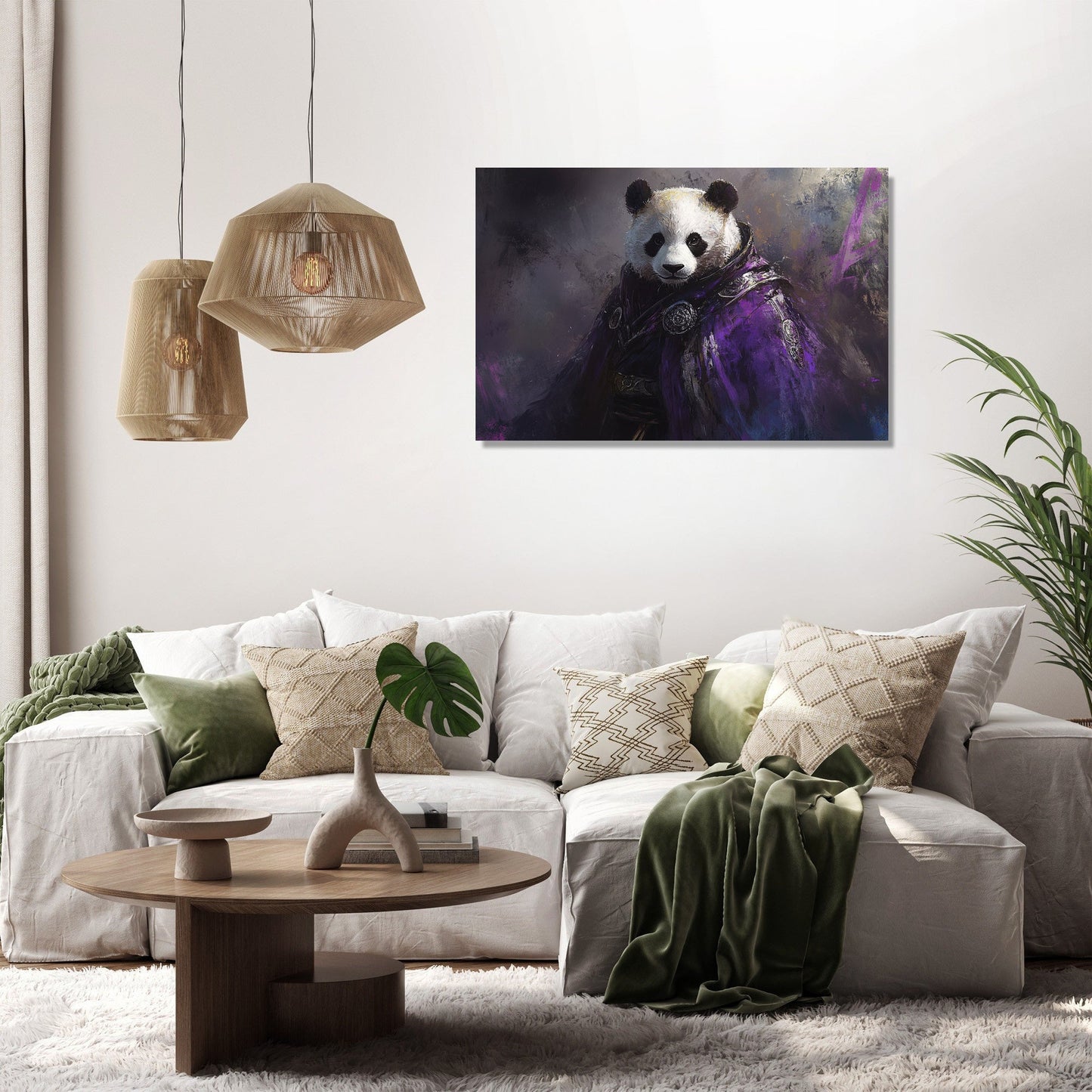 Majestic Panda Regal Canvas