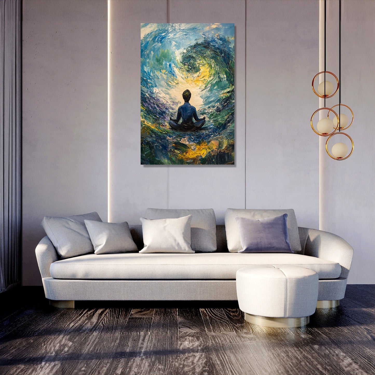 Meditative Tranquillity Canvas