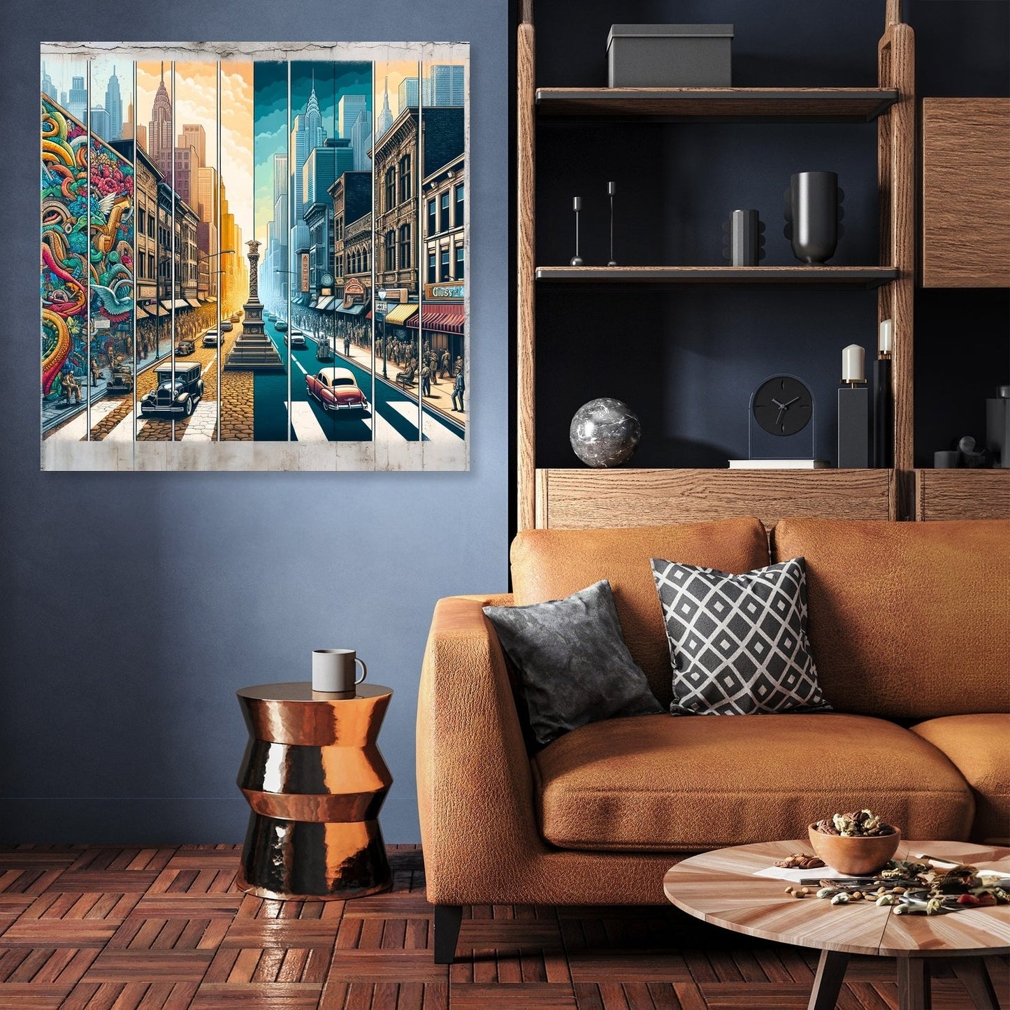 City Evolution Canvas