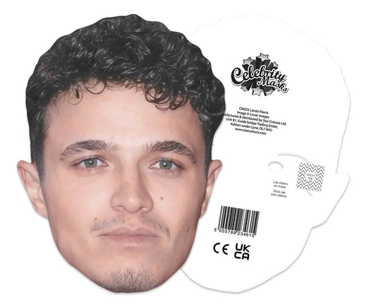 CM255 Lando Norris Mask - Includes Tabs and Elastic