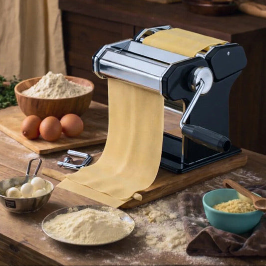 Black and Chrome Pasta Maker
