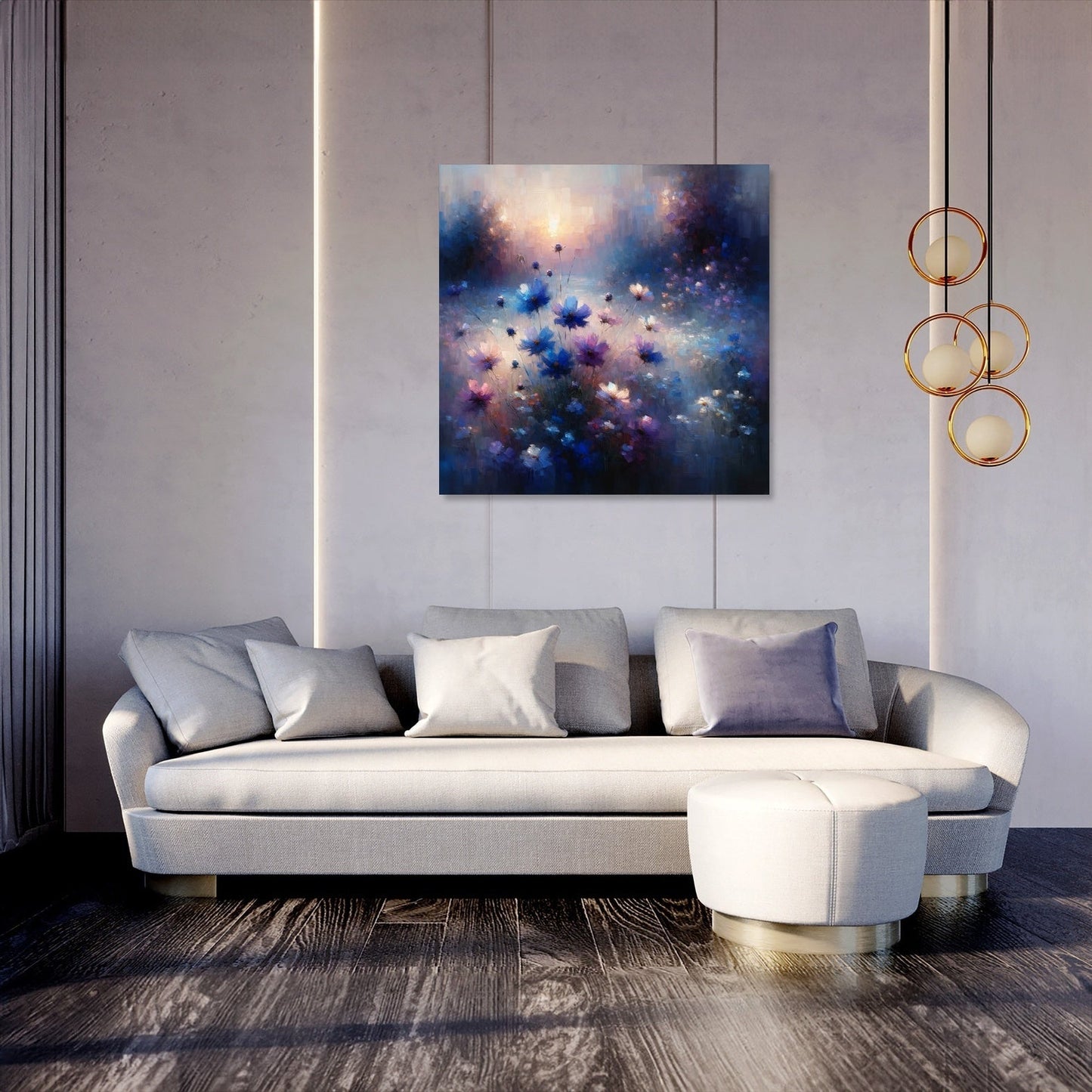 Twilight Bloom Serenity Canvas