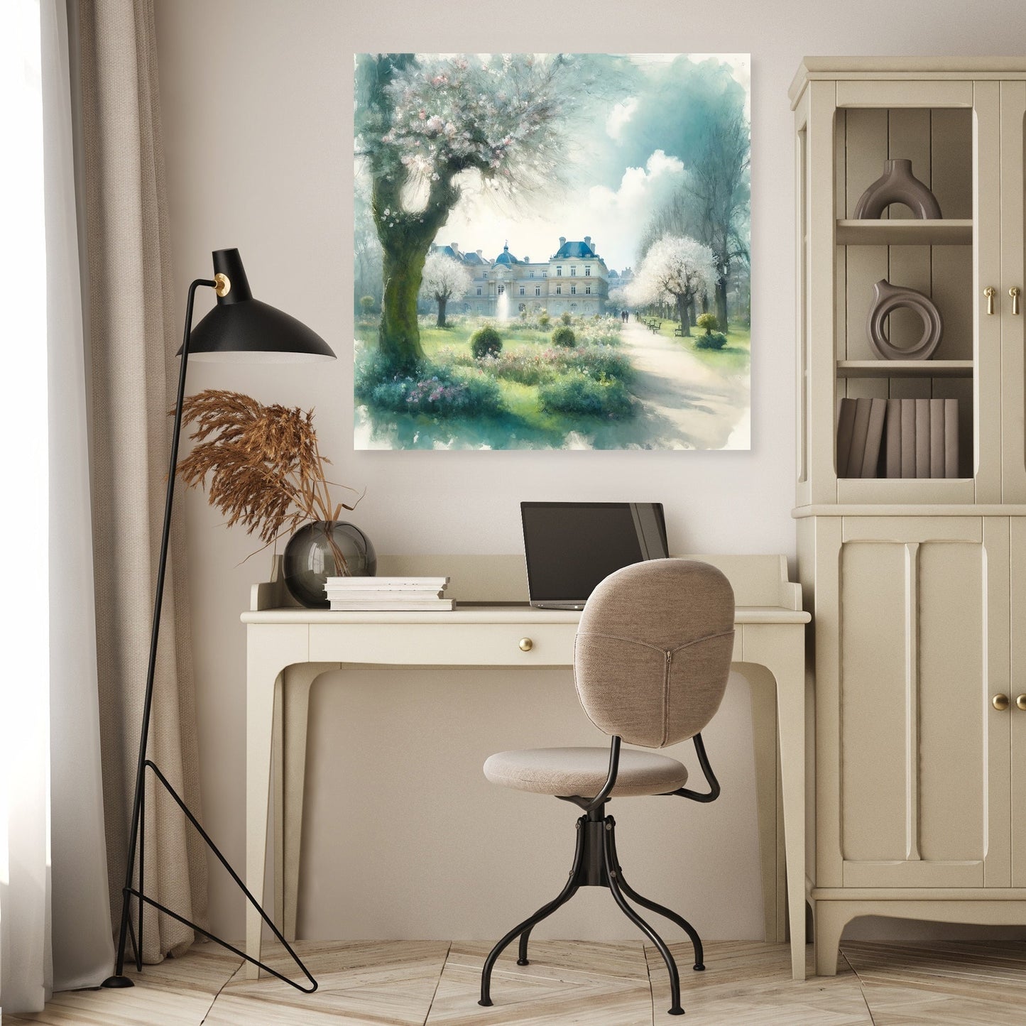 Luxembourg Serenity Paris Canvas