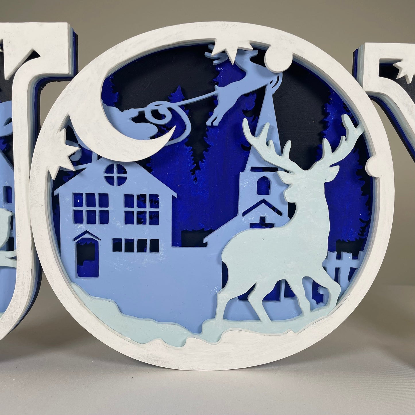 Joy Sign - Handmade Ornament by Curious Rabbit ®