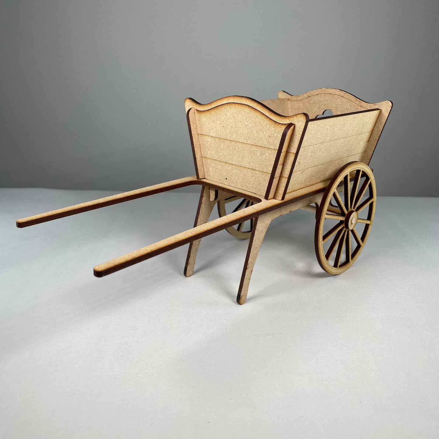 Cart Planter - Flatpack Model Kit By Curious Rabbit ®