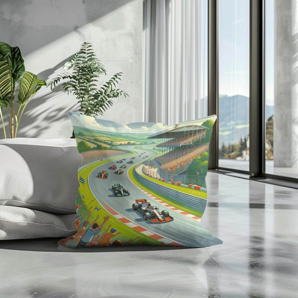 Speedway Adventure Cotton Cushion