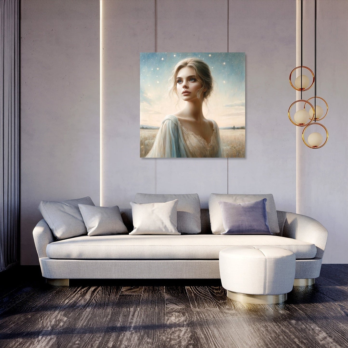 Celestial Grace Canvas