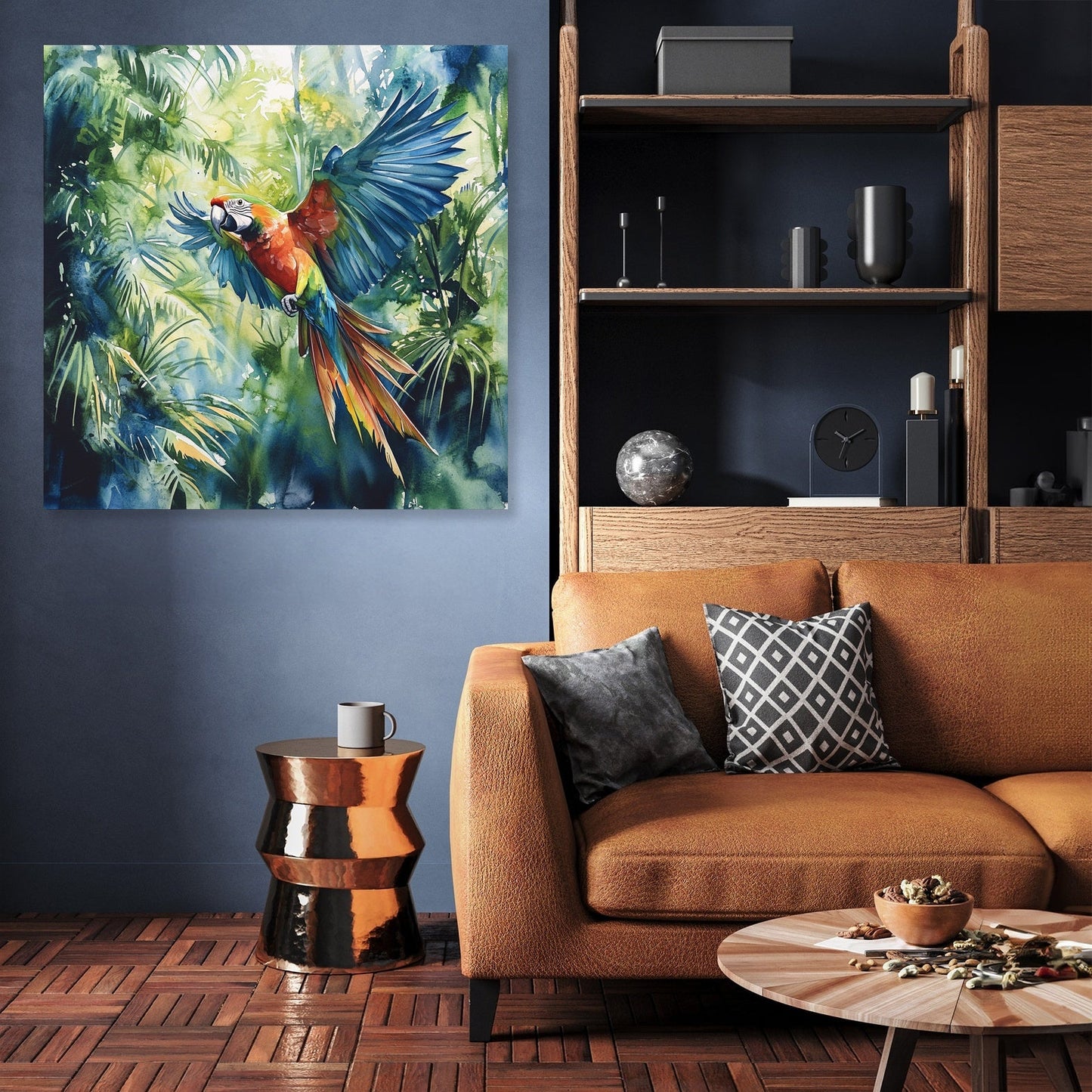 Parrot Wings Canvas