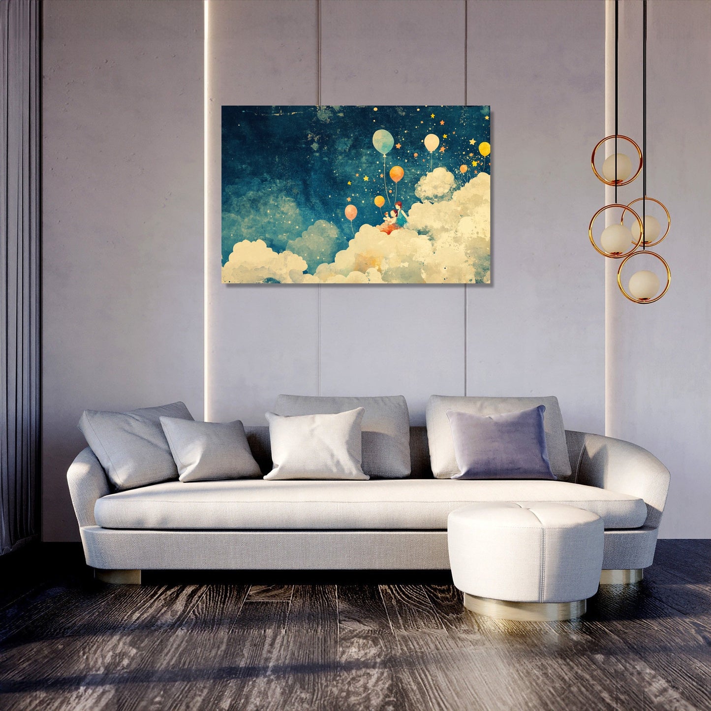 Dreams in the Clouds Canvas