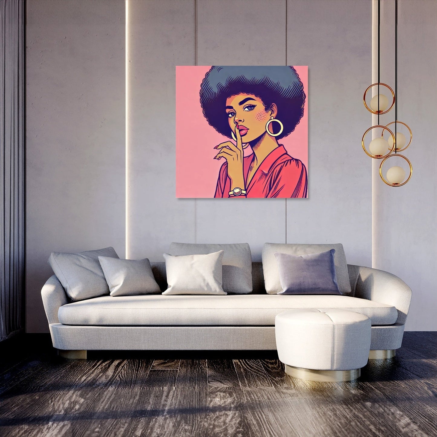 Mysterious Silence Canvas