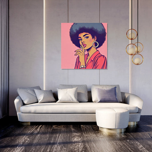 Mysterious Silence Canvas