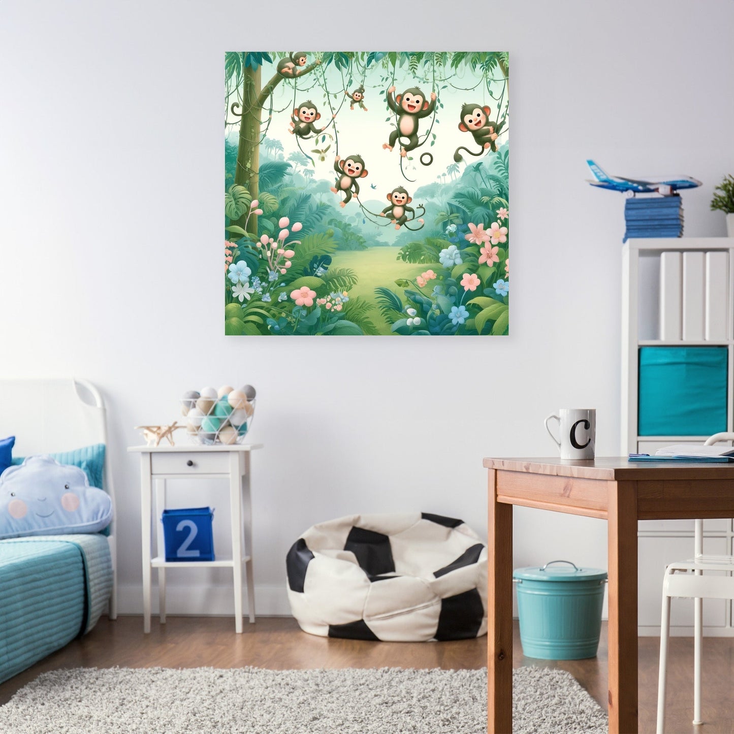 Jungle Monkeys Canvas