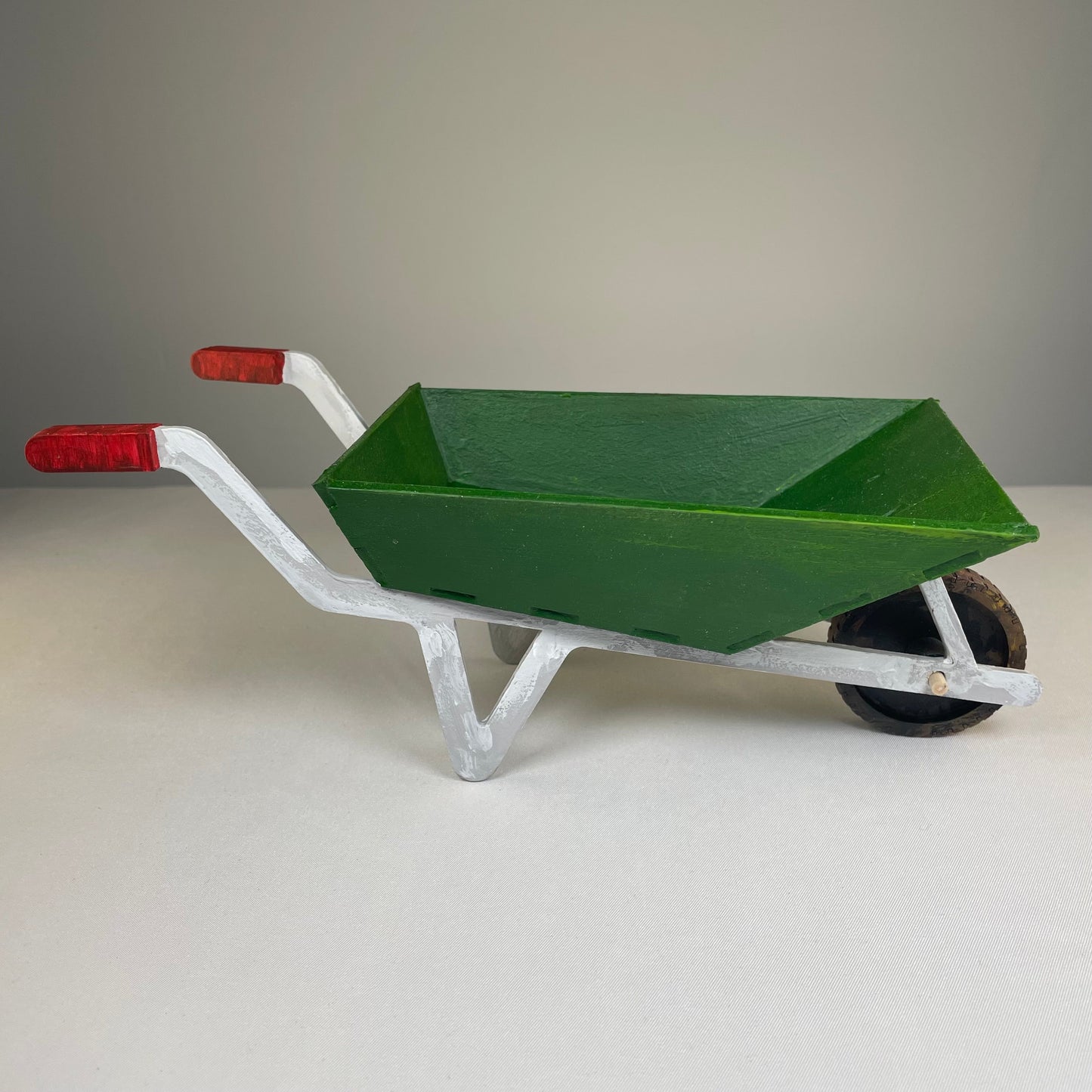 Wheelbarrow Planter - Flatpack Model Kit by Curious Rabbit ®