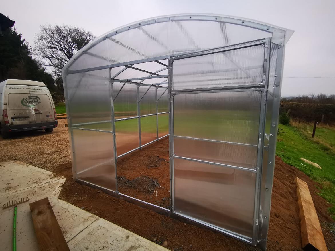 GREENHOUSE PRIMA-3 18 M² (3M X 6M; 9.8FT X 19.6FT)/ 6mm