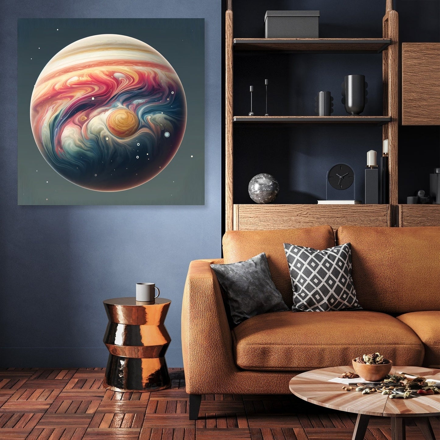 Eccentric Jupiter Canvas