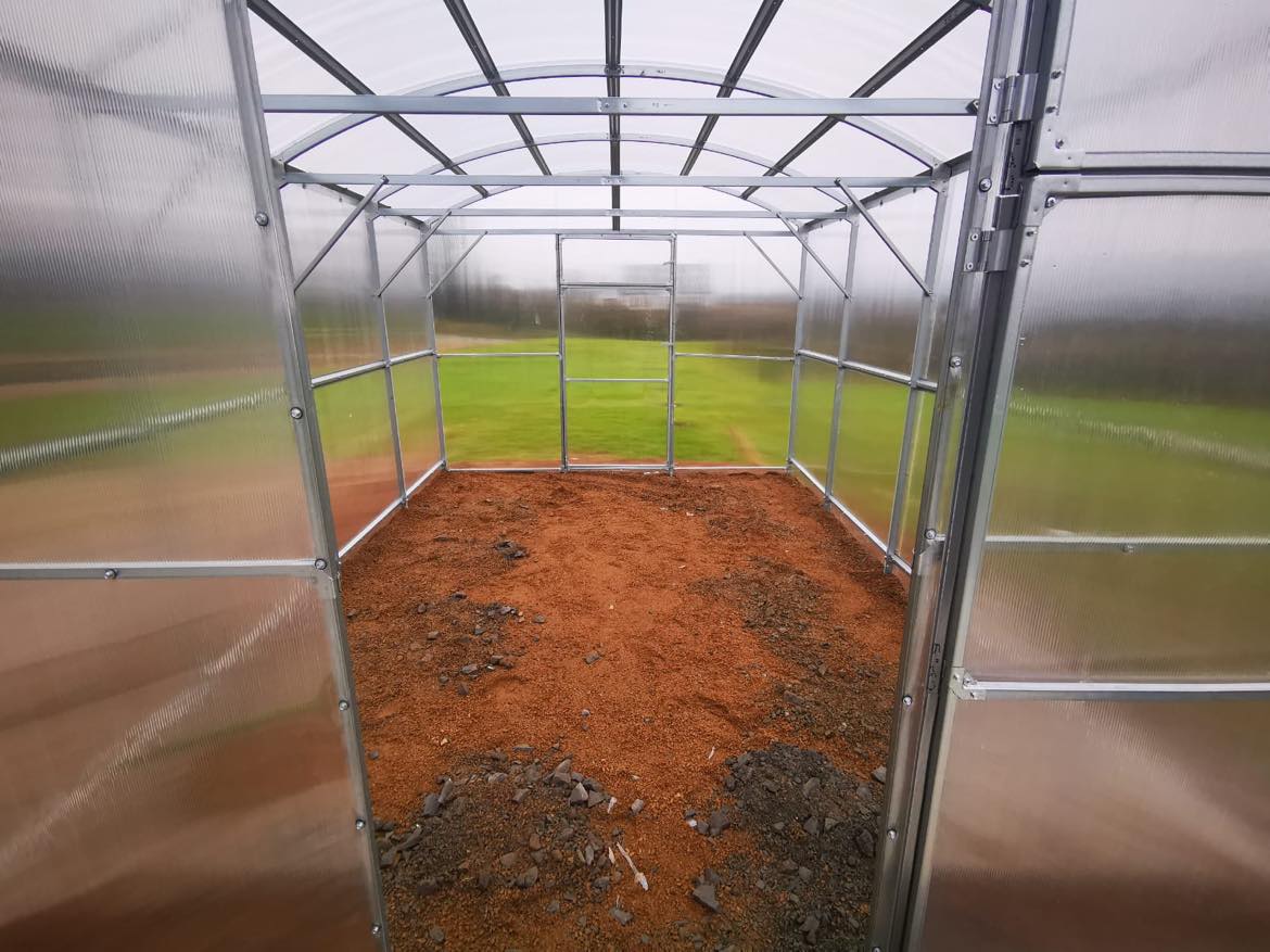 GREENHOUSE PRIMA-3 24 M² (3M X 8M; 9.8FT X 26FT)/ 6mm