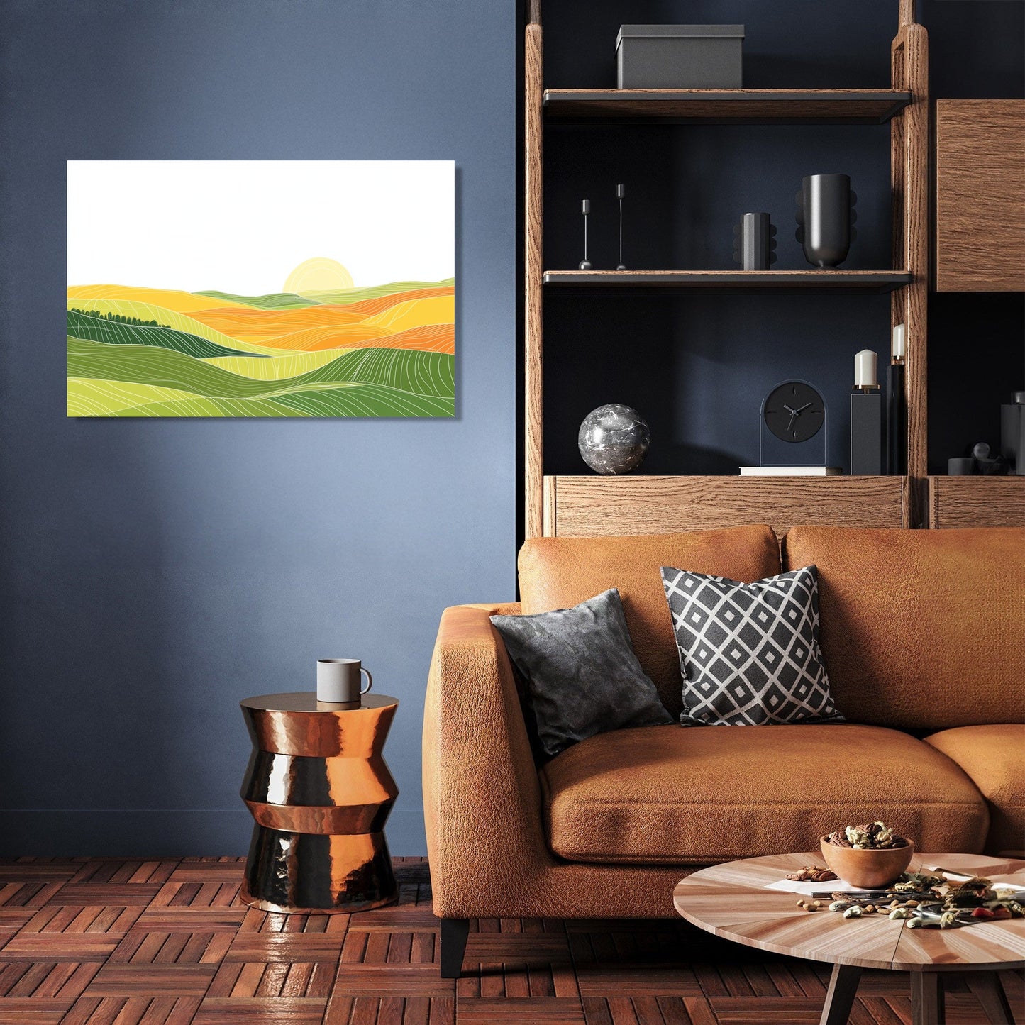 Dawn Fields Canvas