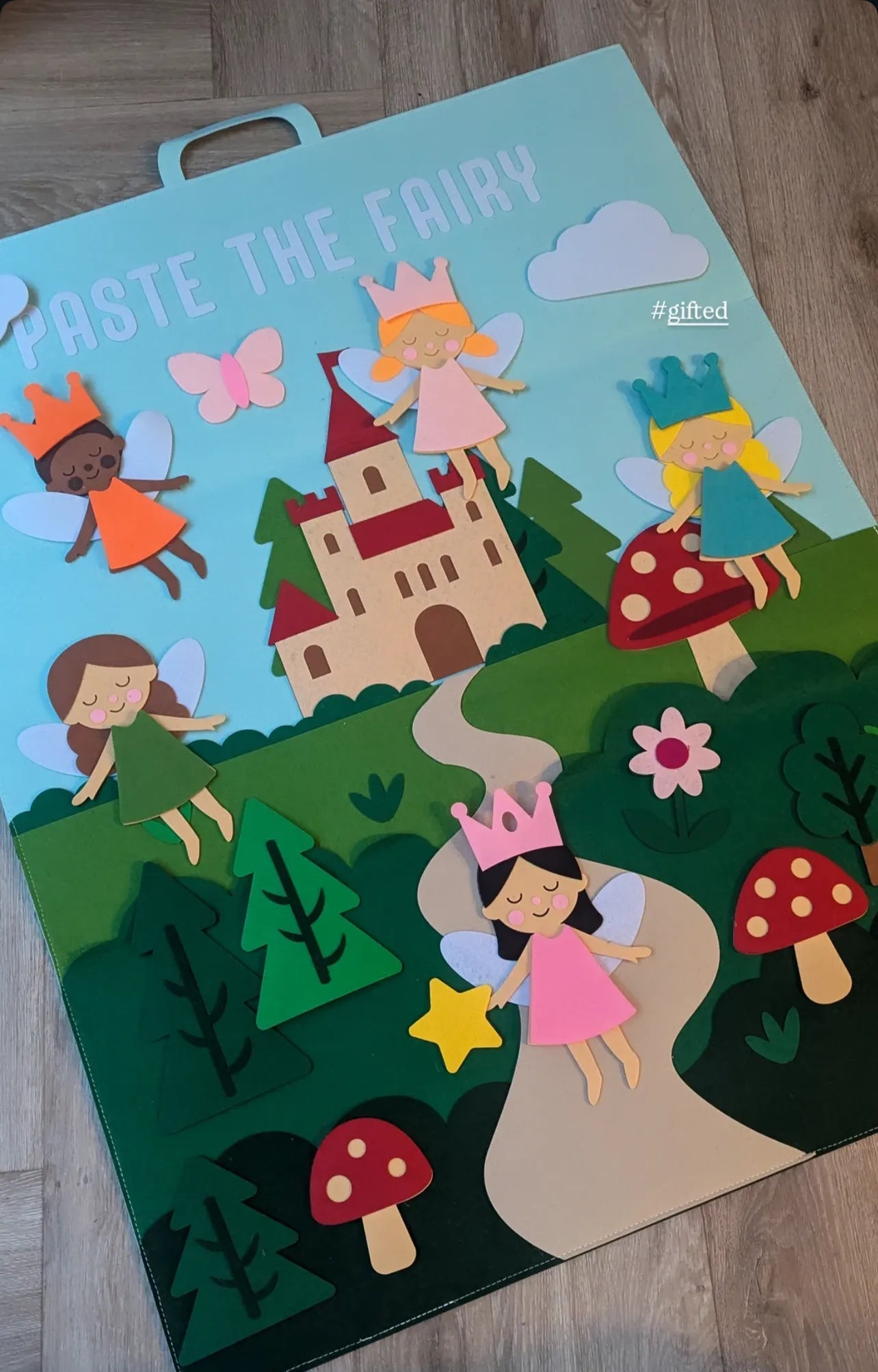Back In stock: Paste the Fairy Felt Play Board