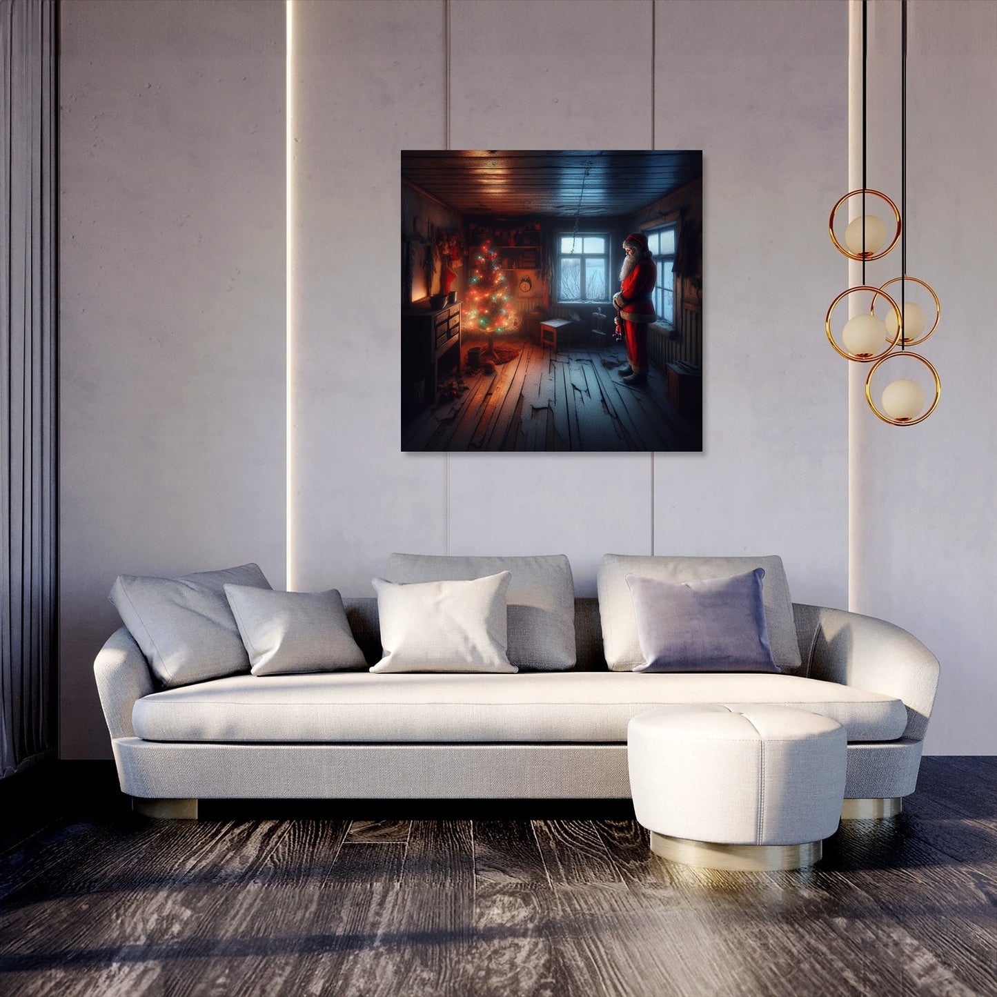 Forgotten Yuletide Memories Canvas