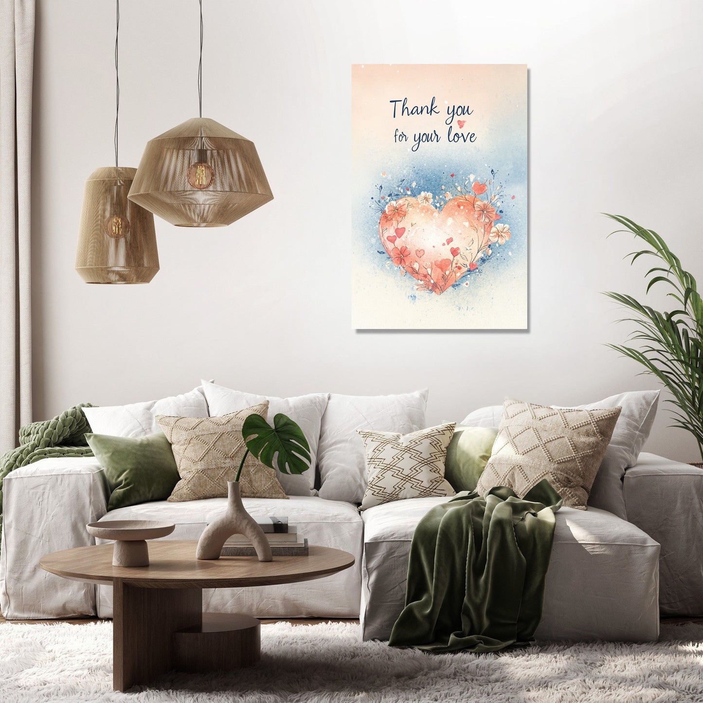 Heartfelt Gratitude Canvas
