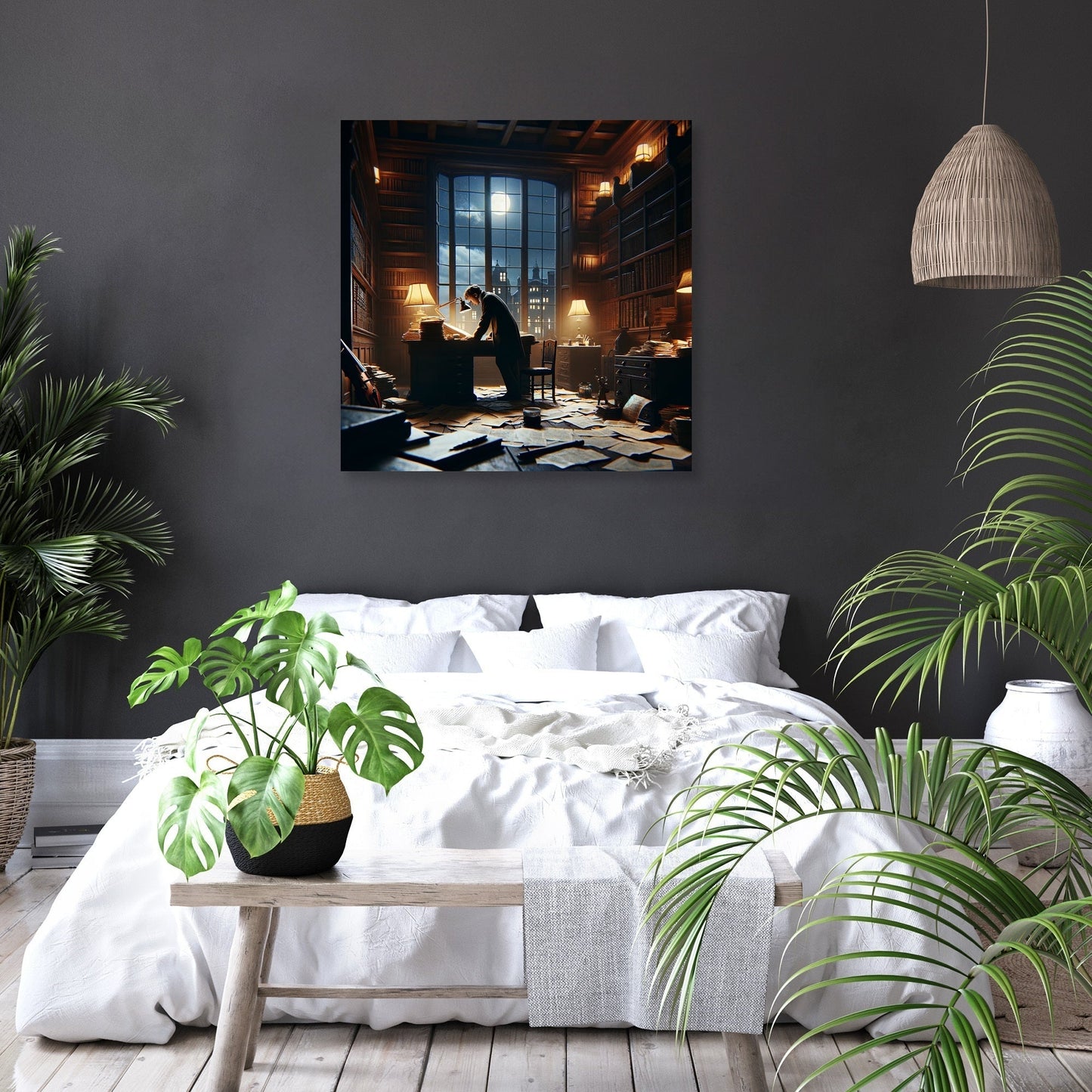 Midnight Musings Canvas