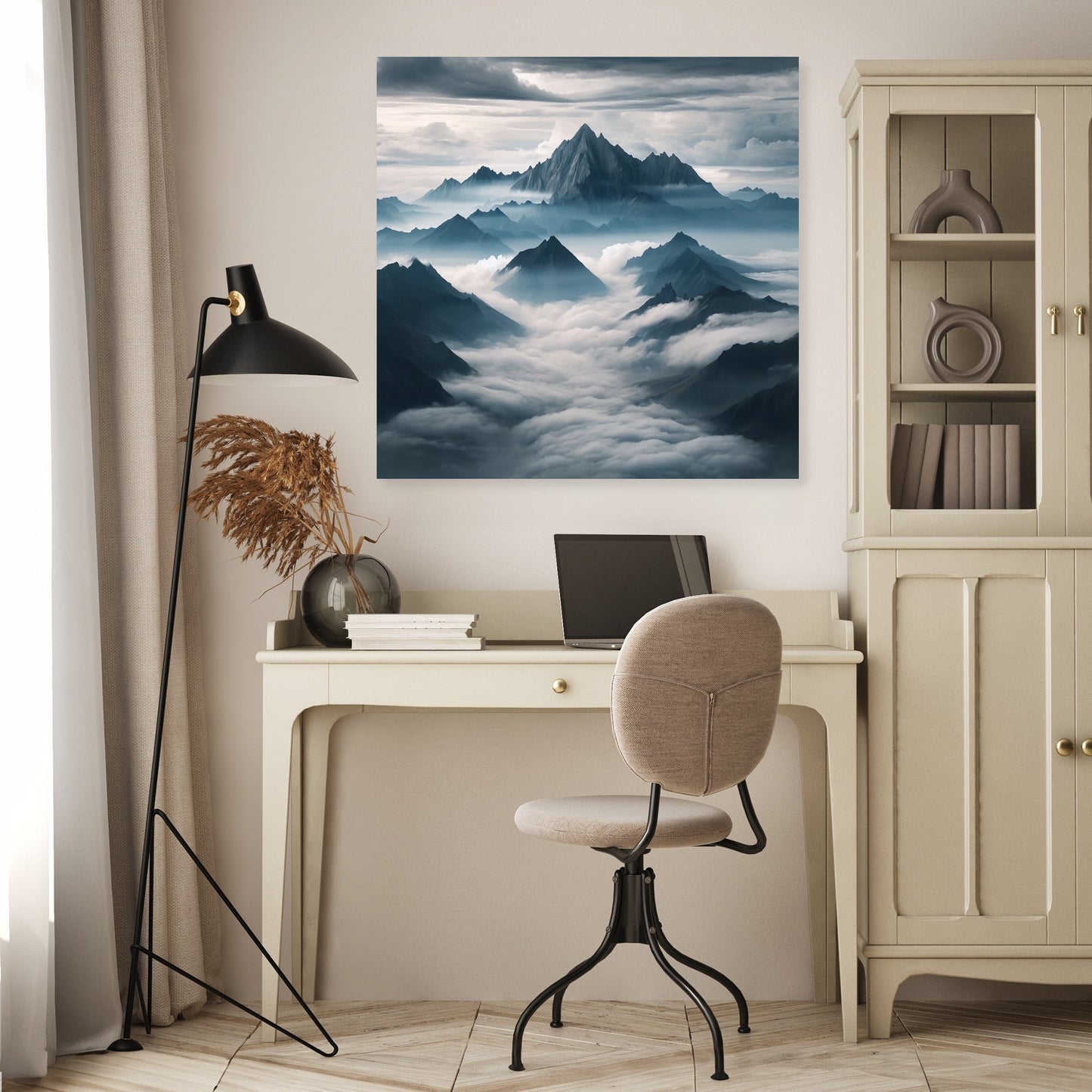 Misty Mountain Majesty Canvas
