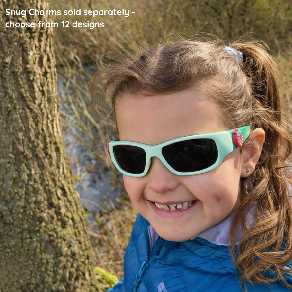 Forest Green Kids Sunglasses | Signature Lens | Snug Fit | 3-5 Years