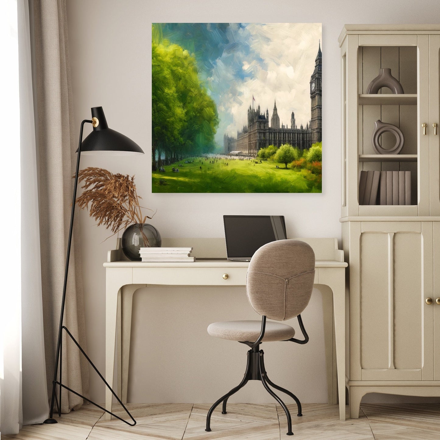 London Serene Transition Canvas