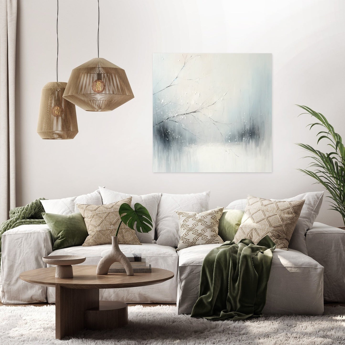 Silent Snowfall Canvas