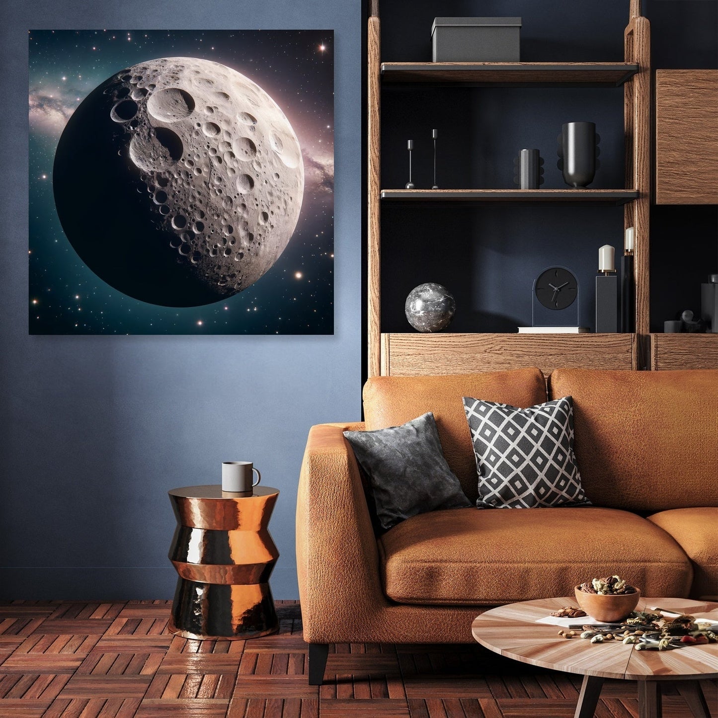 Callisto's Cratered Legacy Canvas