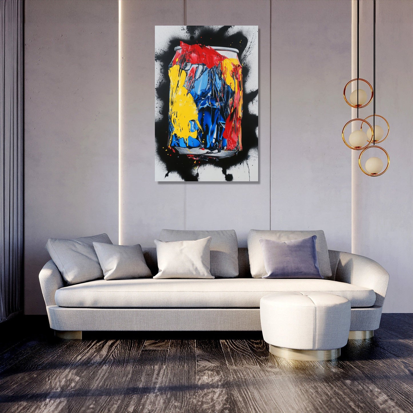 Crushed Can Couture Canvas