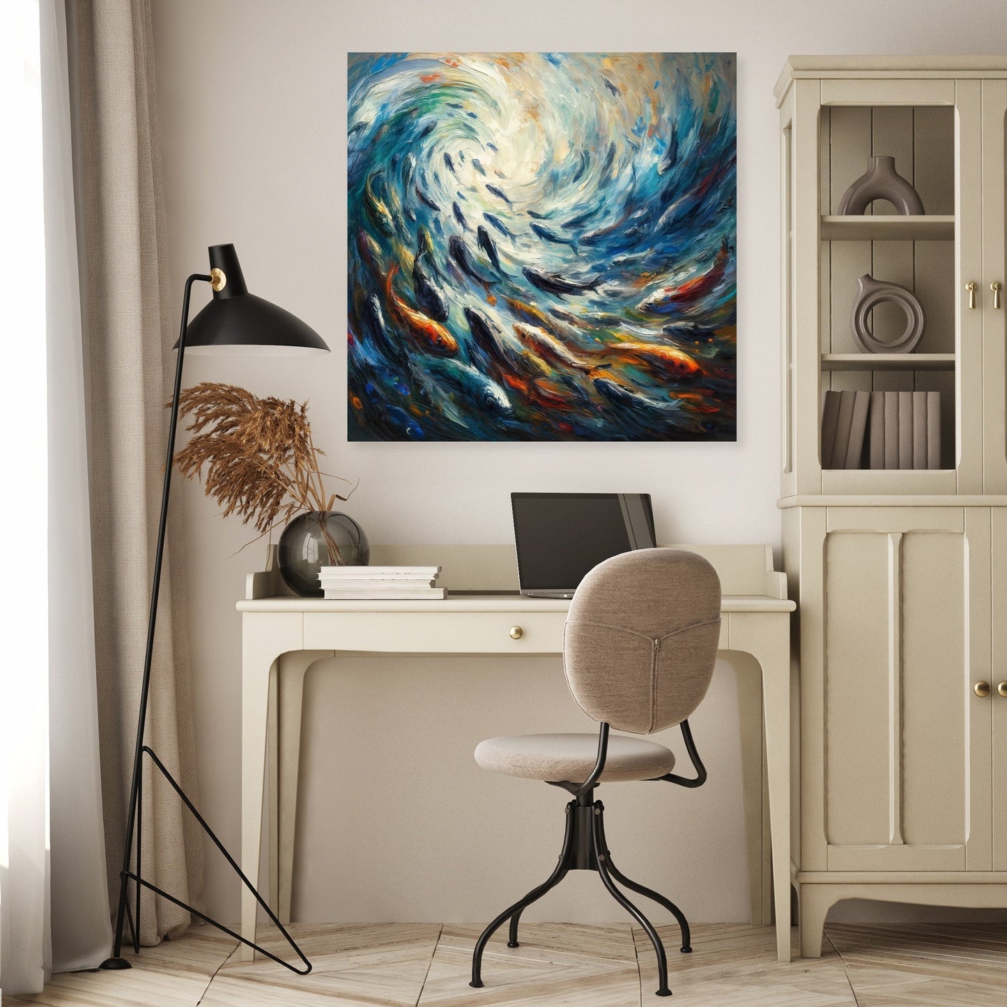 Aquatic Dance Canvas
