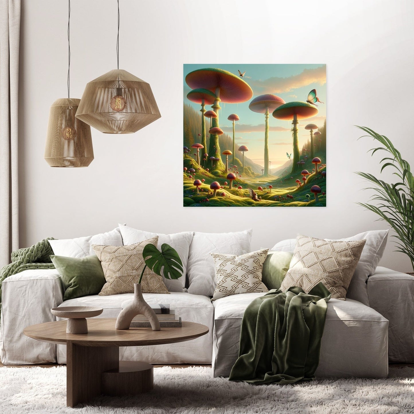 Hidden Valley of the Giants Canvas